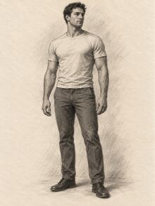 Waist-to-shoulder ratio